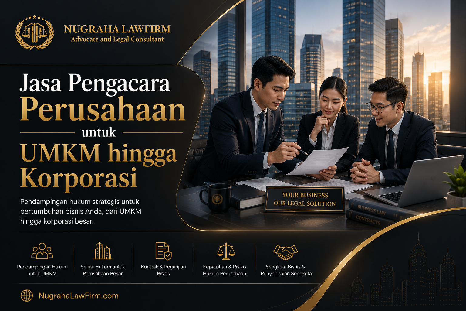 Jasa Pengacara Perusahaan untuk UMKM hingga Korporasi